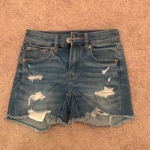 American eagle jean shorts
